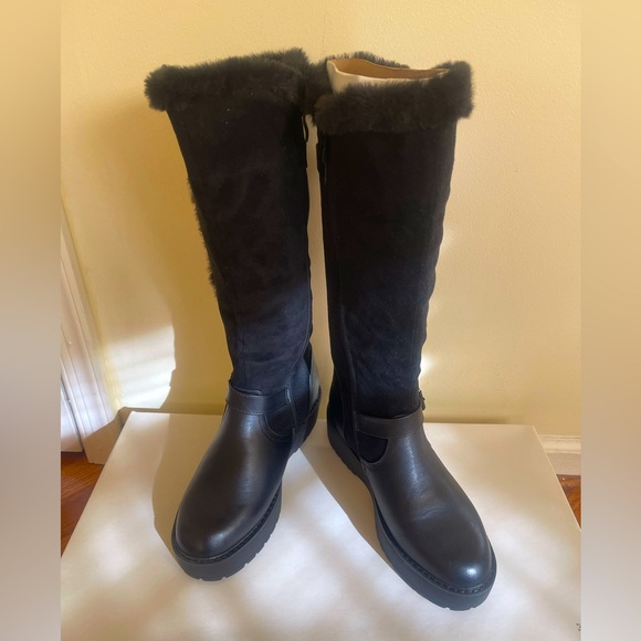 Wanted Shoes - NWT wanted velvet, fur , leather Boots for women